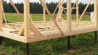 Сарай на винтовых сваях или хозблок на сваях Рузаевка цена от 2489 руб. / шт.